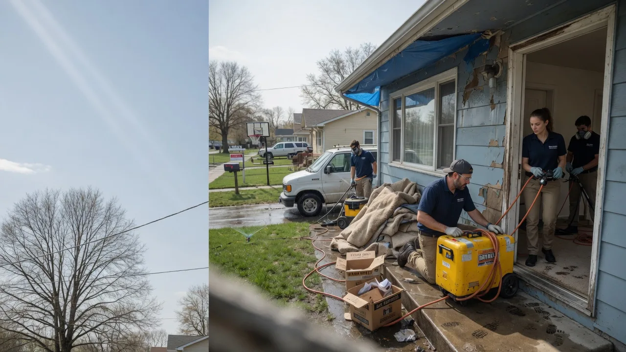 Basement Flood Cleanup in Coldwater, MS near me